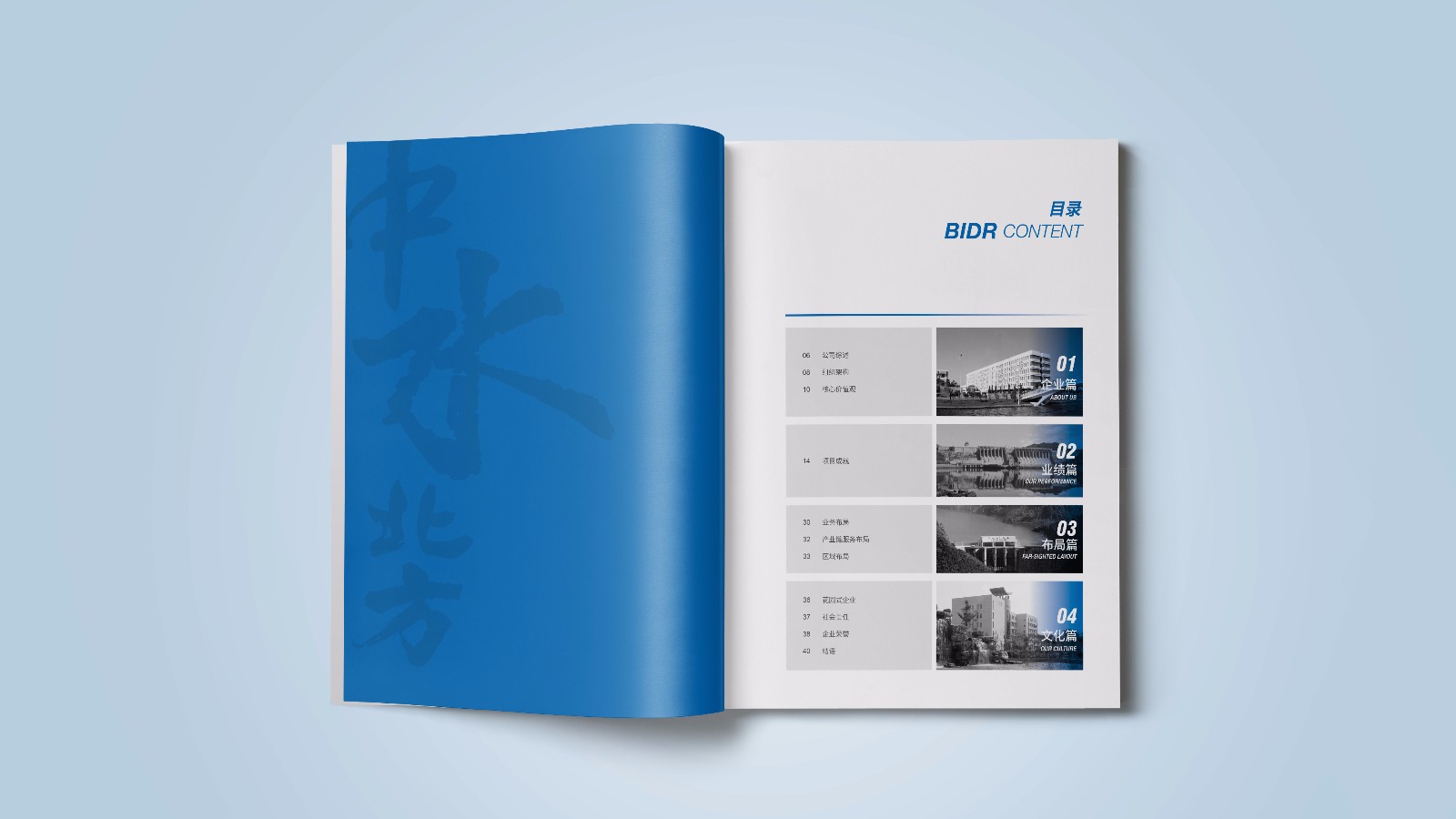 中水北方畫(huà)冊(cè)設(shè)計(jì)制作